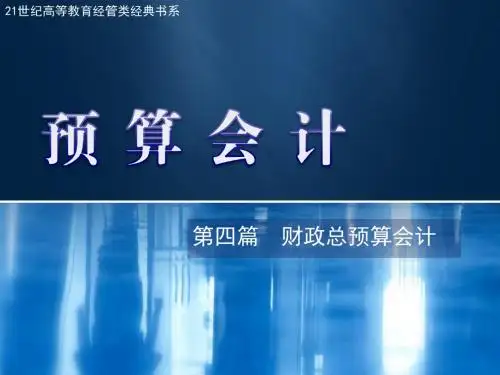 财政总预算会计