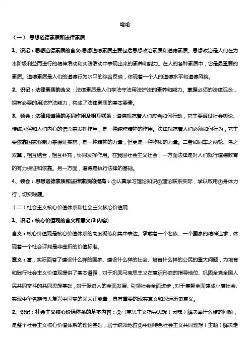 思想道德修养