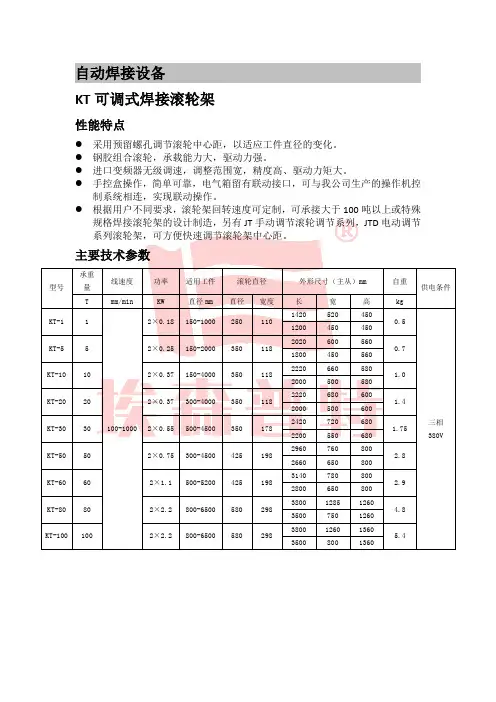 KT样本资料