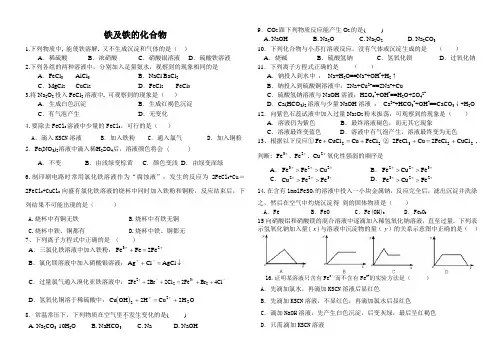 tpy2016铁及铁的化合物
