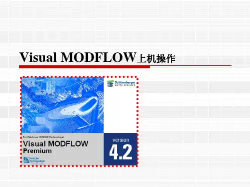 第五讲  地下水模拟软件Visual Modflow上机操作