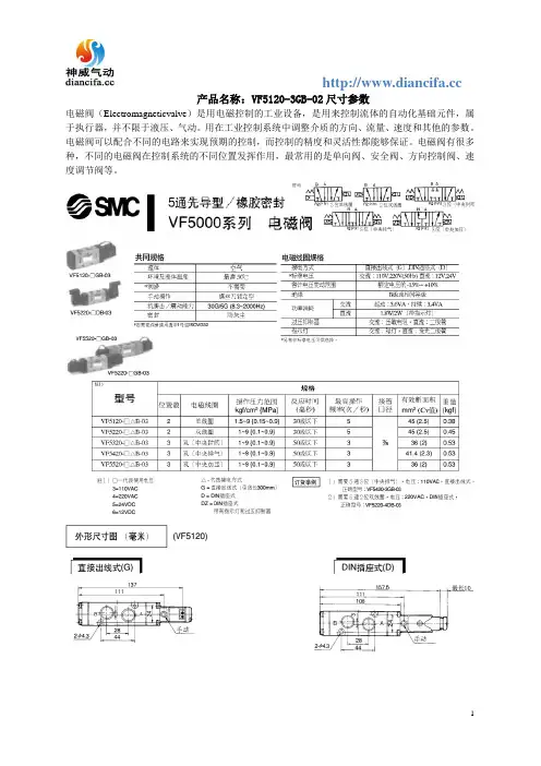 VF5120-3GB-02尺寸参数