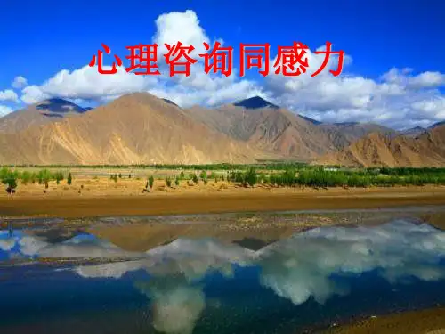 心理咨询学习之同感力