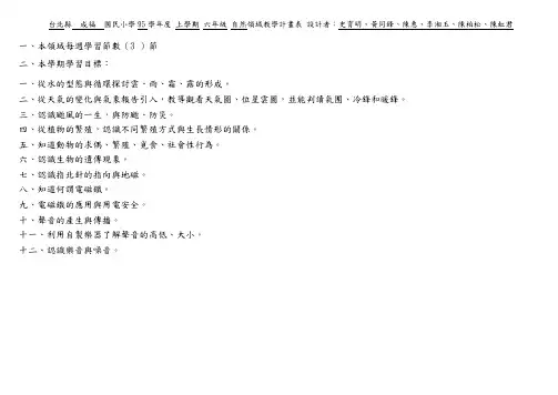 国民小学95学年度