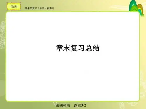 高考总复习  物理8章末