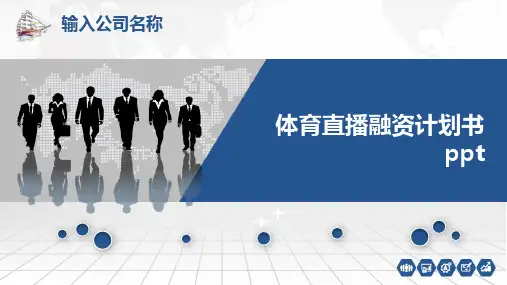 体育直播融资计划书ppt