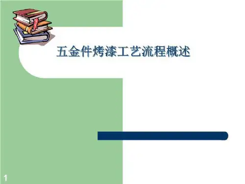 [精选PPT]五金件烤漆工艺流程讲义