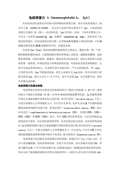 免疫球蛋白