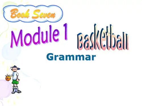 高中英语 外研版选修七 Module1 语法