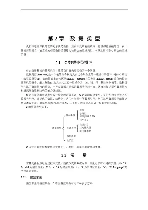 第2章  数据类型