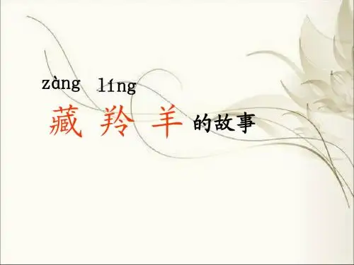 藏羚羊的故事