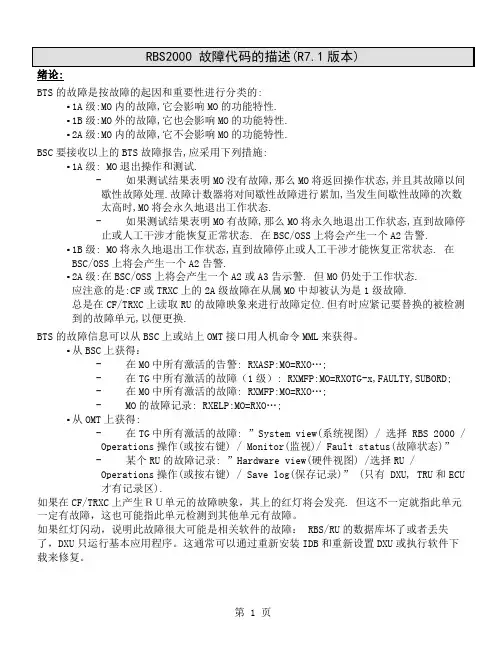 2019故障码表中文18页word