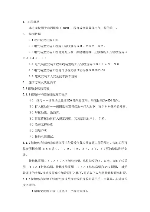 电气仪表方案