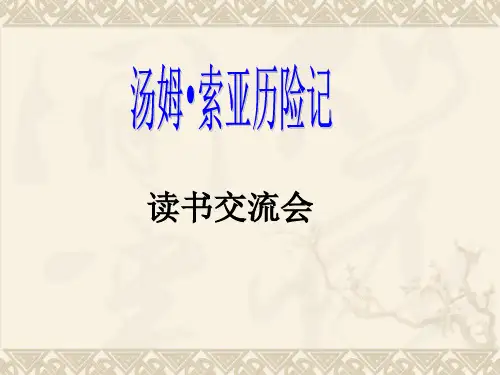 《汤姆索亚历险记》读书交流会-(1)