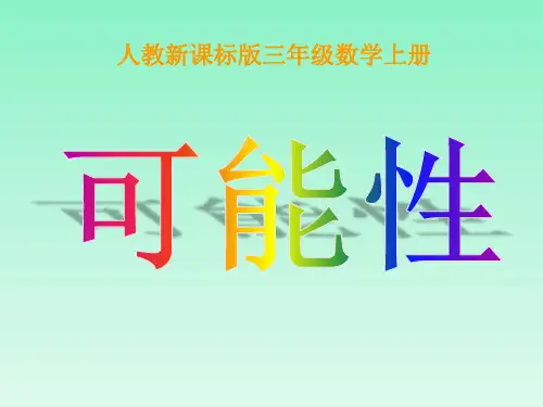 《可能性》PPT课件