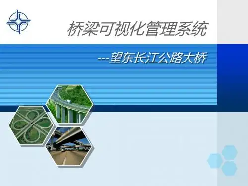 望东长江公路大桥桥梁可视化管理系统