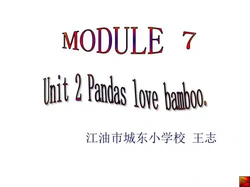 Pandas-love-bamboo课件