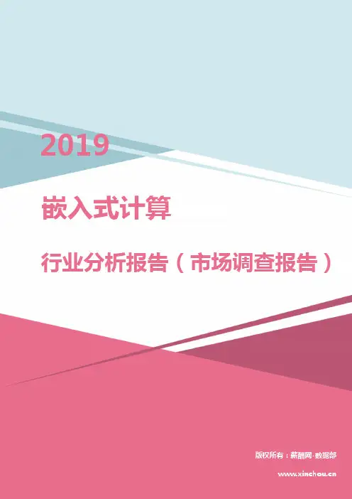 2019年嵌入式计算行业分析报告(市场调查报告)