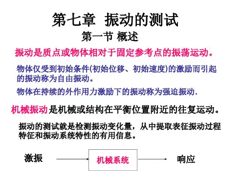 第七章振动的测试