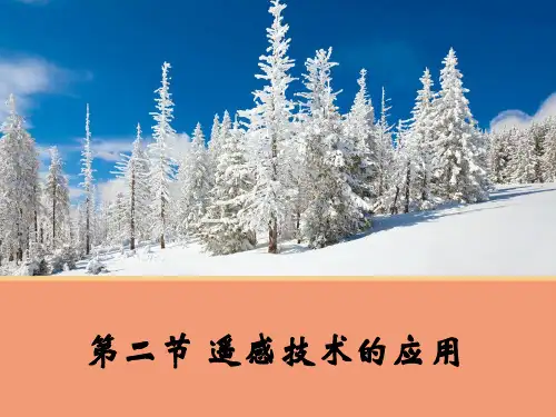 【地理】3.2遥感技术的应用课件2(中图版必修3)