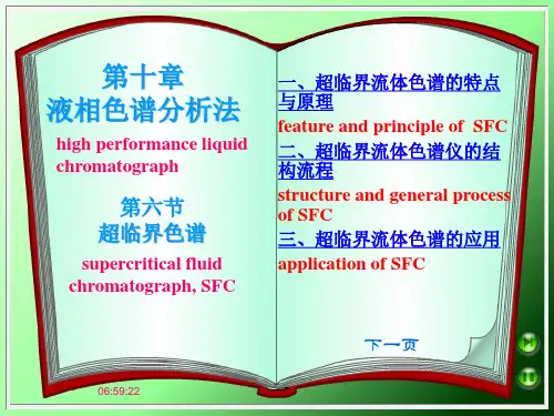 超临界色谱剖析