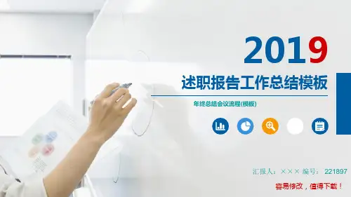 年终总结会议流程(模板)