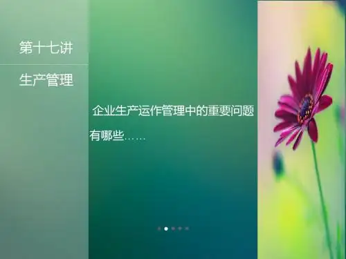 12.企业生产管理-5S