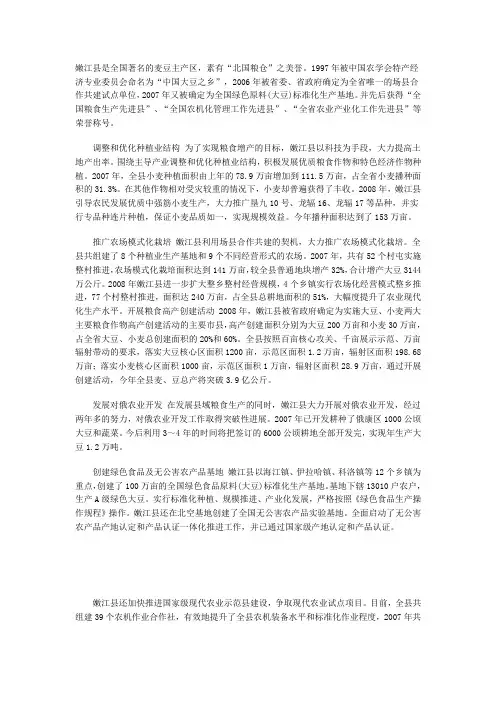 小麦栽培技术方案