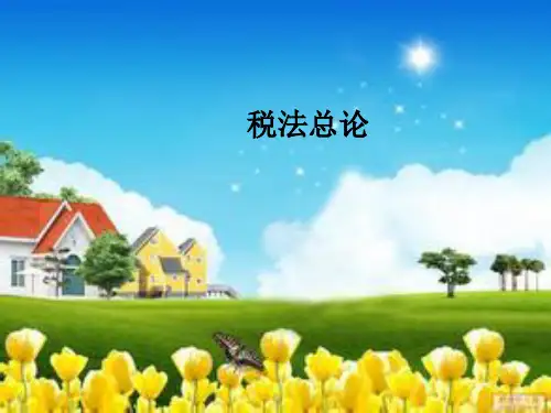 税法总论培训课件(ppt 55页)