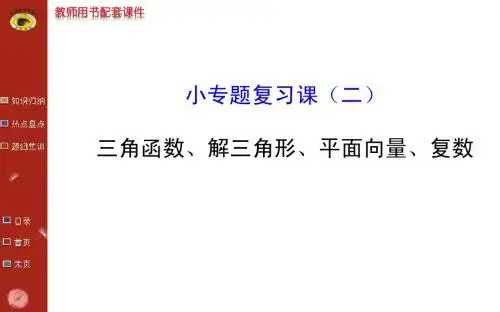 小专题复习课(二)