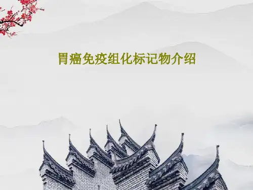 胃癌免疫组化标记物介绍共84页文档