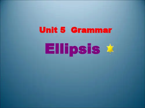 人教版高二英语必修五Unit5 Grammar课件(共17张)