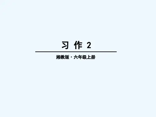 作文指导记一次拔河比赛PPT