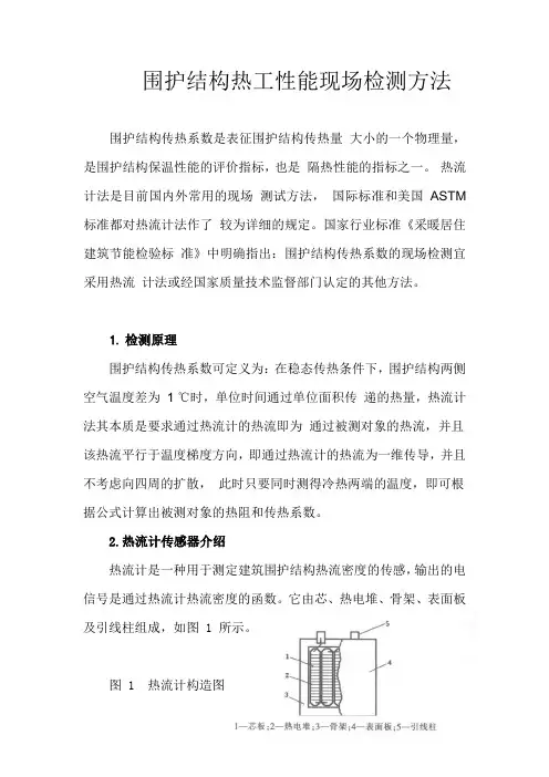 围护结构热工性能现场检测方法