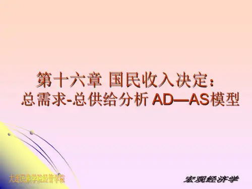 第16章 AD-AS模型1