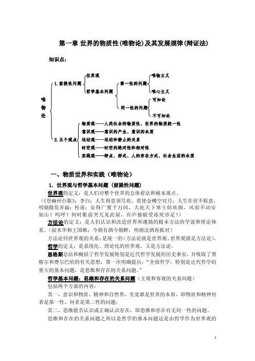 唯物论