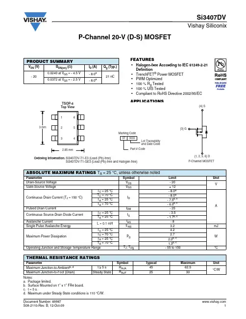 SI3407