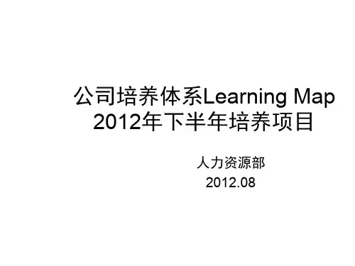 公司培养体系
