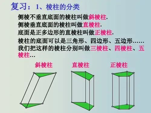 高二数学 平行六面体面积和体积
