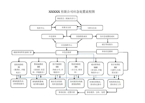 应急处置流程图