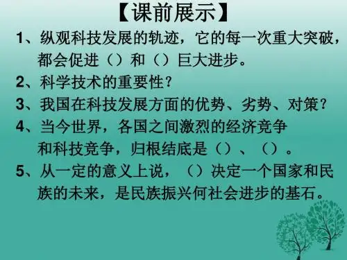 九年级政治全册第五课 中华文化与民族精神课件新人教版