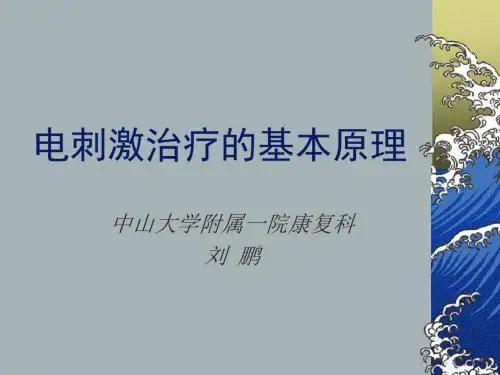电刺激治疗的基本原理课件
