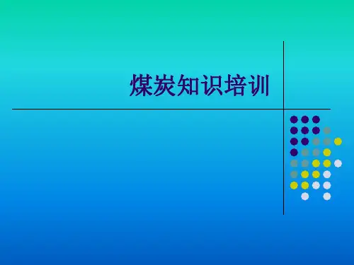 煤炭基础知识