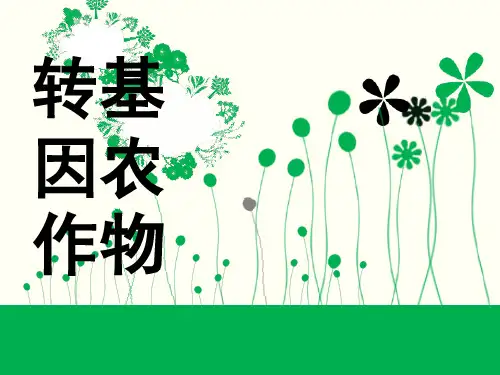 转基因农作物