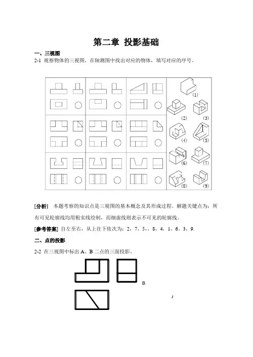 第二章 投影基础