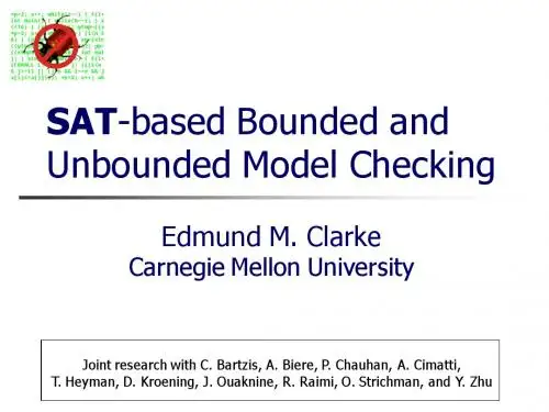 SAT-based Bounded and Unbounded Model Checking