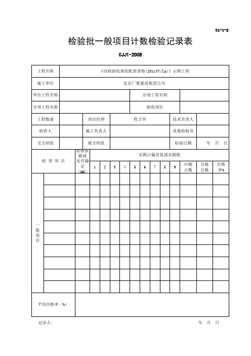 强夯现场检查记录