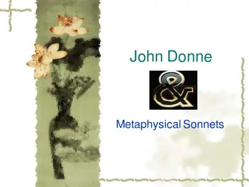 John Donne ___Harry