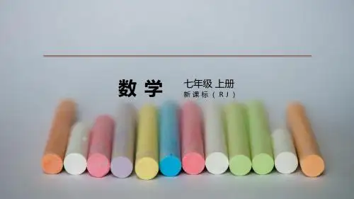 人教版七年级上册数学习题课件:第三章 一元一次方程