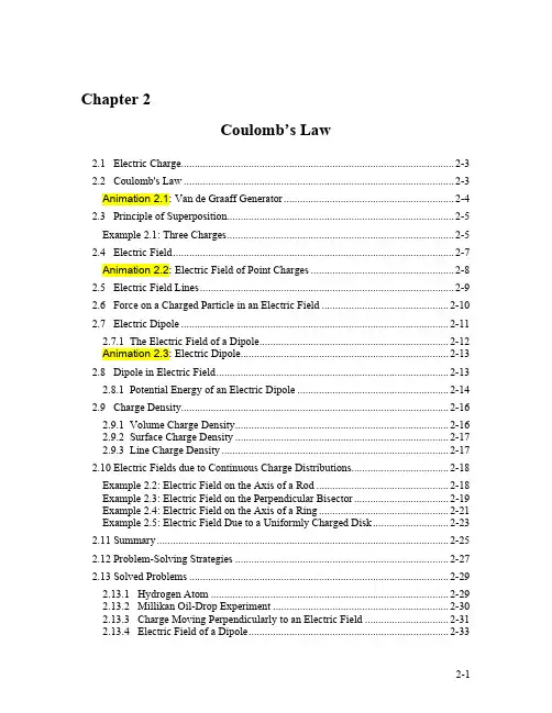 Coulomb's Law
